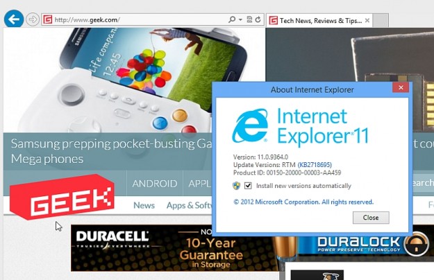 Download Internet Explorer 11 Free For Mac